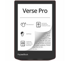PocketBook Verse Pro červená / 6" / 1448x1072 T / 16GB / E-Ink / 1500mAh / USB-C / Wi-Fi