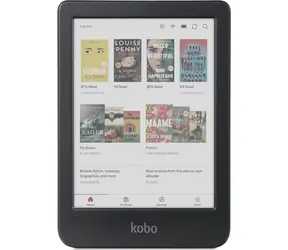Kobo Clara Colour černá / Čtečka e-knih / 6" / E-ink / 1072×1448 / 16GB / Wi-Fi / BT / USB-C