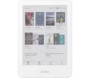 Kobo Clara Colour bílá / Čtečka e-knih / 6" / E-ink / 1072×1448 / 16GB / Wi-Fi / BT / USB-C