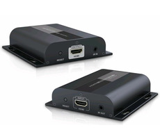PremiumCord HDMI extender na 120m přes LAN / over IP / HDBitT