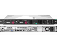 HPE ProLiant DL20 G10 / Xeon E2124 3.3GHz / 16GB / 2x SATA 3.5" LFF / 290W / 1U Rack