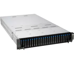 ASUS RS720A-E11-RS24U server černá / AMD EPYC 7003 / AMD 2x SP3 / 32x DDR4 / 24x SATA / LAN / USB / 2U