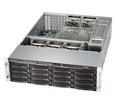 SUPERMICRO 836BE1C-R1K03B 3U chassis / 16x 3.5" SAS / SATA / 800/1000 W (80PLUS Titanium)