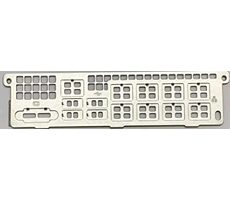 SUPERMICRO MCP-260-00131-0N / 1U I O rámeček pro  X11SCL-LN4F s EMI Gasket / RoHS