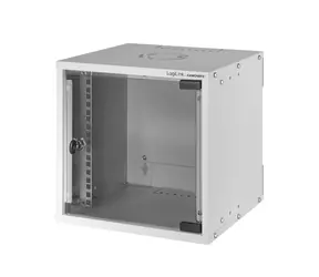 LogiLink W66Z30G šedá / Rozvaděč pro upevnění na zeď / 6U / až 30kg