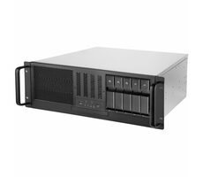 SilverStone RM41-H08 Rackmount Server / 4U / SSI-CEB / 2x USB-A 3.1 / 5x 3.5" (Hot-Swap.) / 3x 5.25"