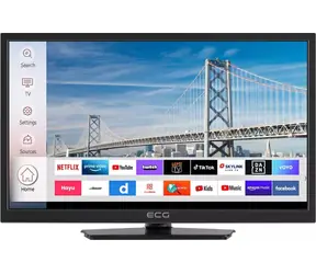 24" ECG 24HSL231M černá / HD Ready / LED / HDMI / VGA / USB / Wi-Fi / DVB-T2&C&S2 / 5 W repro