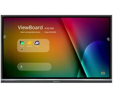 55" Viewsonic IFP5550-5 černá / 4K dotyk / LCD / HDMI / VGA / RS-232 / PC Slot / LAN / VESA / repro