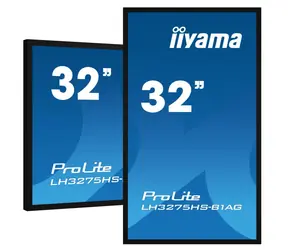 31.5" IIYAMA ProLite LH3275HS-B1AG / IPS / 1920 x 1080 / 16:9 / 8 ms / 500 cd / 1200:1 / HDMI+DP / USB