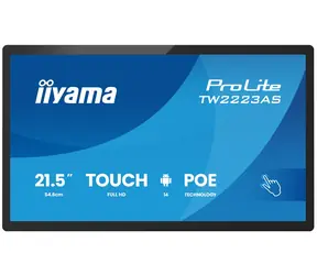 21.5" IIYAMA ProLite TW2223AS-B3P černá / LED / IPS / 1920 x 1080 / 16:9 / 14 ms / 1500:1 / 450cd-m2