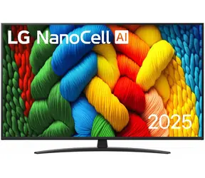 55" LG 55NANO81A3A černá / 4K / DLED / HDMI / USB / CI + / LAN / Wi-Fi / DVB-S&S2&T&T2 / 20W repro