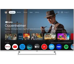 STRONG SRT50UG8773C strříbrná / 50" / 3840 x 2160 / QLED / DVB-T2/C/S2 / HDMI / USB / Wi-Fi / BT / LAN / Android TV