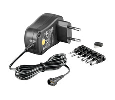 goobay Univerzální napájecí adaptér 230V 3-12V / stejnosměrný 1000mA