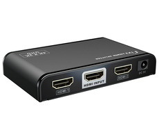 PremiumCord HDMI 2.0 splitter 1-2 porty / 4K x 2K/60Hz / FULL HD / 3D / černý