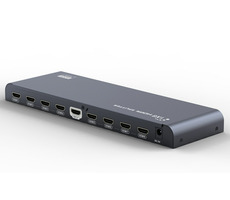 PremiumCord HDMI 2.0 splitter 1-8 portů / 4K x 2K/60Hz / FULL HD / 3D / černý
