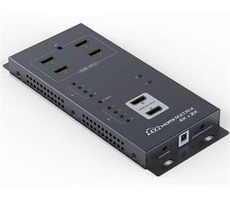 PremiumCord HDMI matrix switch s audiem / Rozlišení 4Kx2K / 4 vstupy / 2 výstupy