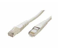 Solaris CAT6 SFTP PVC 1m šedá / Patch kabel / RJ45-RJ45 / AWG26 