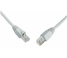 Solaris CAT6 SFTP PVC 0.5m šedá / Patch kabel / RJ45-RJ45 / AWG26 