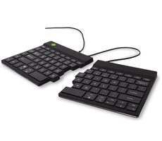 R-Go Tools Split Keyboard US (v2) černá / Rozkládací kompaktní klávesnice / US