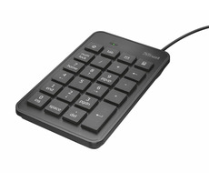 Trust XALAS černá / Numerický klávesnice / USB / 1.5m