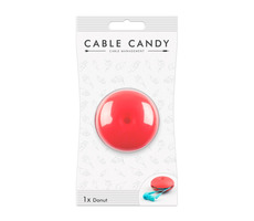 Cable Candy Donut Kabelový organizér růžová