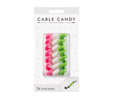 Cable Candy Small Snake Kabelový organizér 3 ks různé barvy / doprodej