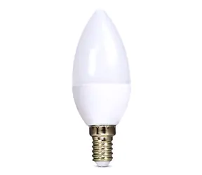 Solight WZ421 LED žárovka E14 6W / svíčka / 6000K / 510lm