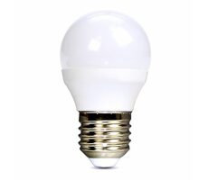 Solight WZ418 LED žárovka E27 6W / miniglobe / 4000K / 510lm