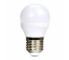 Solight WZ419 LED žárovka E27 6W / miniglobe / 6000K / 510lm