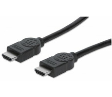Manhattan 4K HDMI kabel s ethernetem 3m černá / propojovací / stíněný 