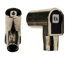 ITS konektor IEC samice 6,9 mm úhlová profi