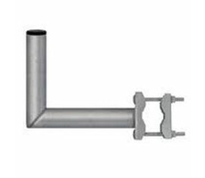 OEM držák antény na balkón 30 cm - galvanický zinek