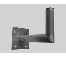 OEM držák antény na zeď 20 cm s plotnou - žárový zinek