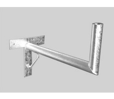 OEM držák antény na zeď 60 cm s podpěrou - žárový zinek