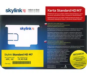 SKYLINK dekódovací karta Standard HD M7 Irdeto 