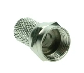 Solight SSN6100E anténní F-konektor 10ks / šroubovací / průměr: 6.5mm / sáček