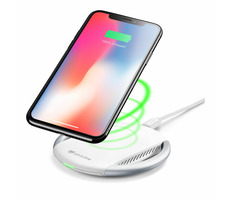 Cellularline WIRELESSPAD FAST CHARGER Bezdrátová rychlá nabíječka bílá / Qi standard