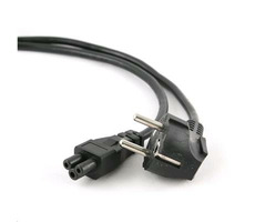 C-TECH napájecí síťový kabel VDE 220/230V notebook 3 pin Schuko 1.8m