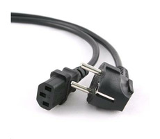 C-TECH napájecí síťový kabel VDE 220/230V 1.8m