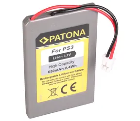 PATONA baterie pro herní konzoli Sony PS3 / 650mAh / Li-lon / 3.7V