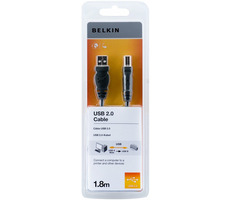 Belkin Standard USB 2.0 kabel A-B 1.8 m
