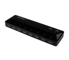 StarTech USB 3.0 HUB 10 portů / 2 nabíjecí a synchronizační porty 1.5A