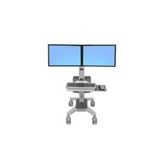 ERGOTRON Neo Flex Dual WideView WorkSpace / nastavitelná pracovní stanice / nosnost 5.4-18kg / zvýšení 51cm / sklon 90°