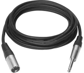 VivoLink Pro XLR - 6.3mm jack kabel M - F 5m / 22AWG