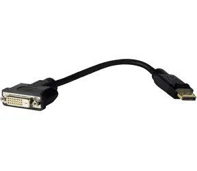 VivoLink Pro Displayport-DVI kabel 24+1 20cm / 1920x1080P@60Hz