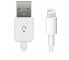 MicroConnect datový kabel USB - Lightning / 1m / bílá