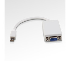 MicroConnect Adaptér Mini DP - VGA M-F / 15cm / bílá