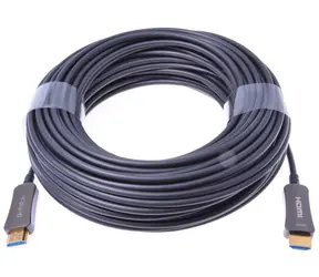 PremiumCord optický HDMI 2.0 kabel 100m High Speed + Ethernet 4K@60Hz / M-M / 18 Gbps / HDR / 3D