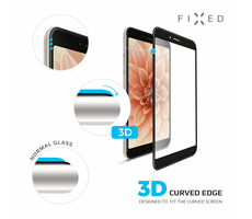 FIXED 3D Full-Cover Ochranné tvrzené sklo pro Apple iPhone XR černá / s lepením přes celý displej