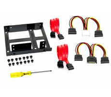 Fantec montážní kit / rámeček pro 2x 2.5" HDD & SSD